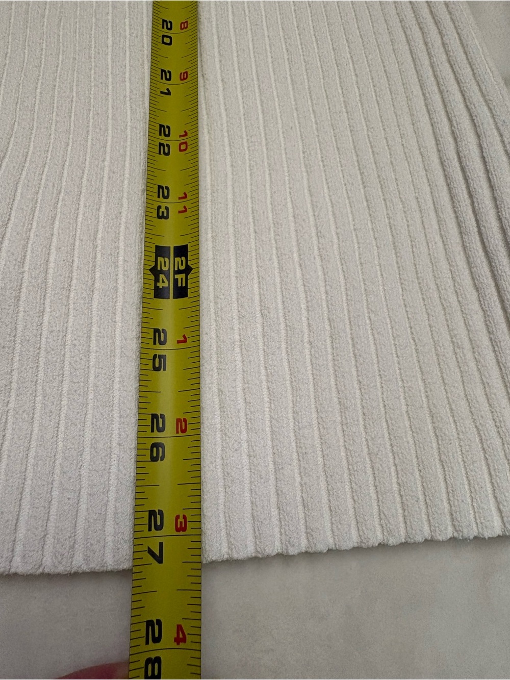 COS White Ribbed V-Neck Button Front Tank Top - Picture 5 of 9